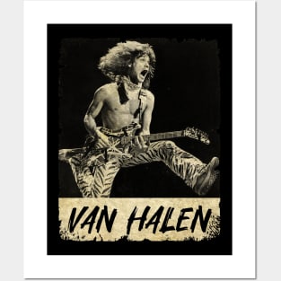 Van Halen Retro Posters and Art